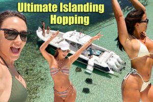 Consola centrală Hopping Island în Bahamas
