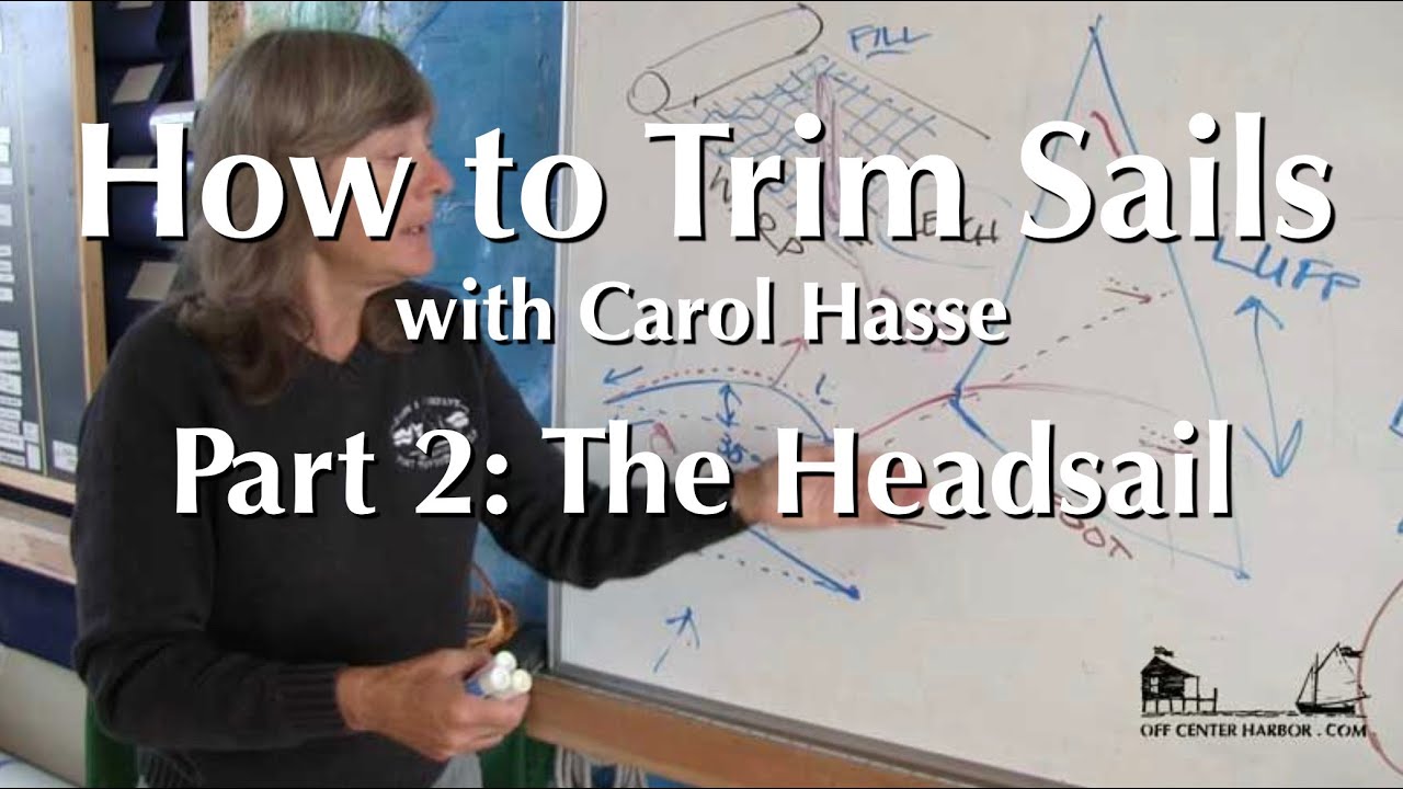 Cum să tăiați pânzele cu Carol Hasse, Partea a 2-a – The Headsail