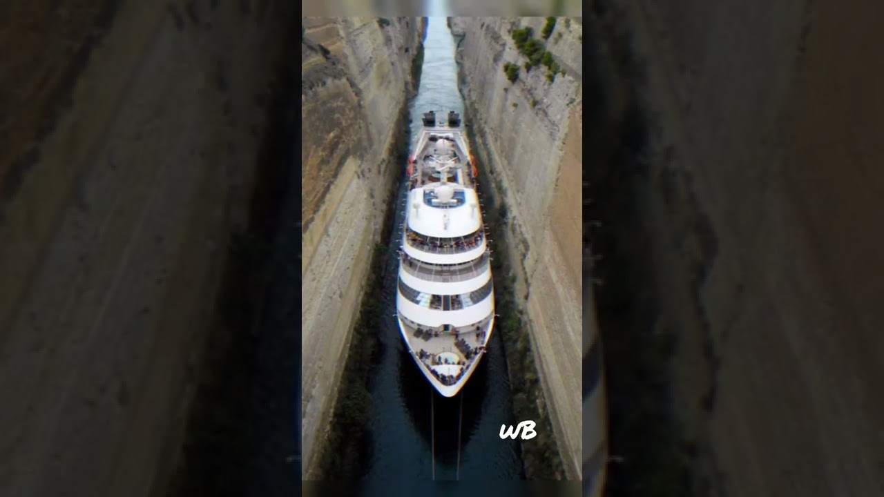 Canalul Corint , Grecia ||  #marina comercială #status #short