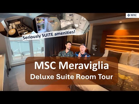 MSC Meraviglia Deluxe Suite Tur și recenzie (2024) |  Cabina Yacht Club 15031
