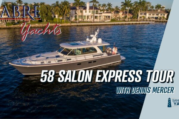 Tur cu barca la Sabre 58 Salon Express |  Sandy Hook Yachts