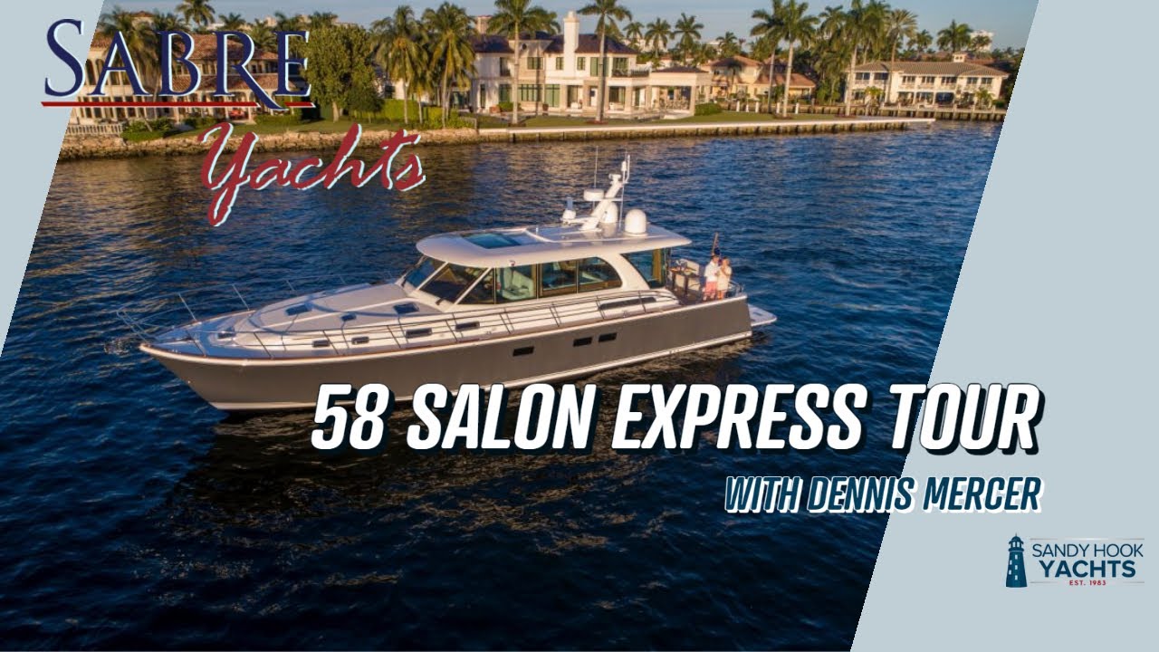Tur cu barca la Sabre 58 Salon Express |  Sandy Hook Yachts
