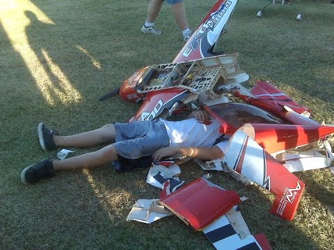 Accident îngrozitor de avion RC fatal la SPCA Flying Field - ÎN MULȚIUNE