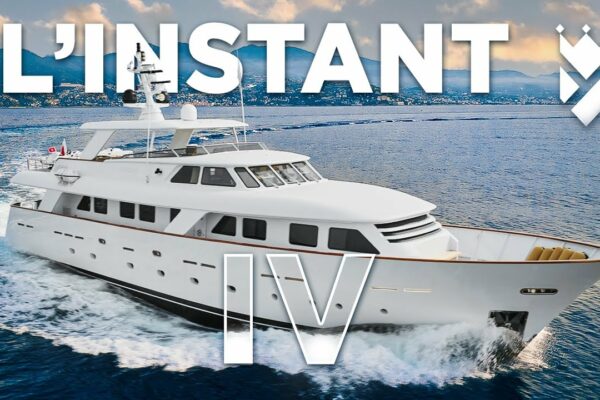 Superyacht L'INSTANT IV de vânzare - Un iaht cu inimă, trup și suflet!