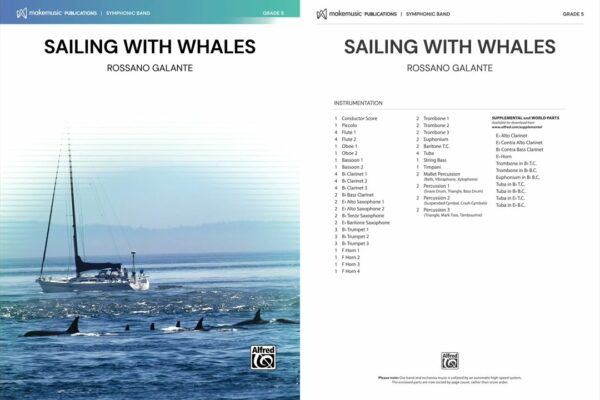 Sailing with Whales, de Rossano Galante – Score & Sound