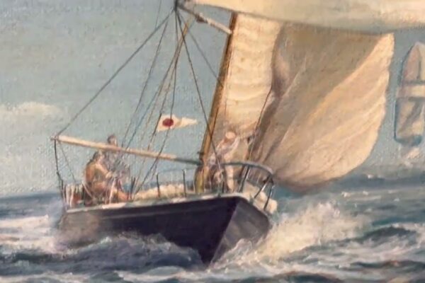 Admirals Cup Yacht Cross Channel Race 1969 din Cowes Isle Wight