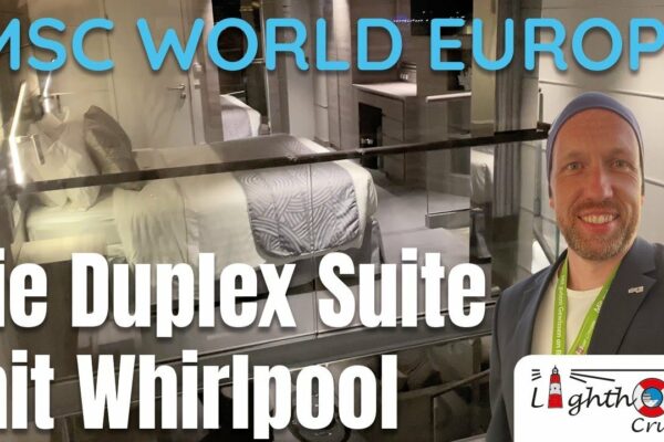 Suită MSC World Europe MSC Yacht Club Maisonette cu jacuzzi