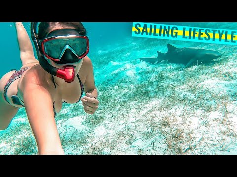 Sailing Travel Vlog |  Cel mai bun stil de viață în afara rețelei ⛵ Sailboat Living Ep.  34