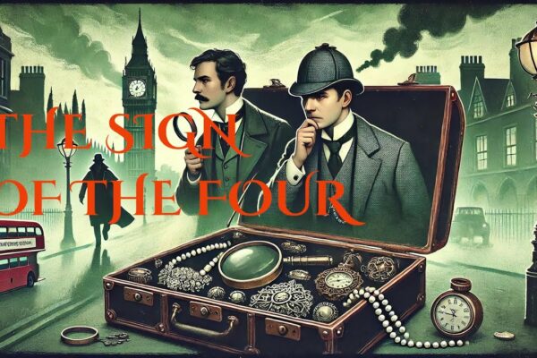 Semnul celor patru: un mister Sherlock Holmes al comorii, trădarii și răzbunării 🔎💎🏹