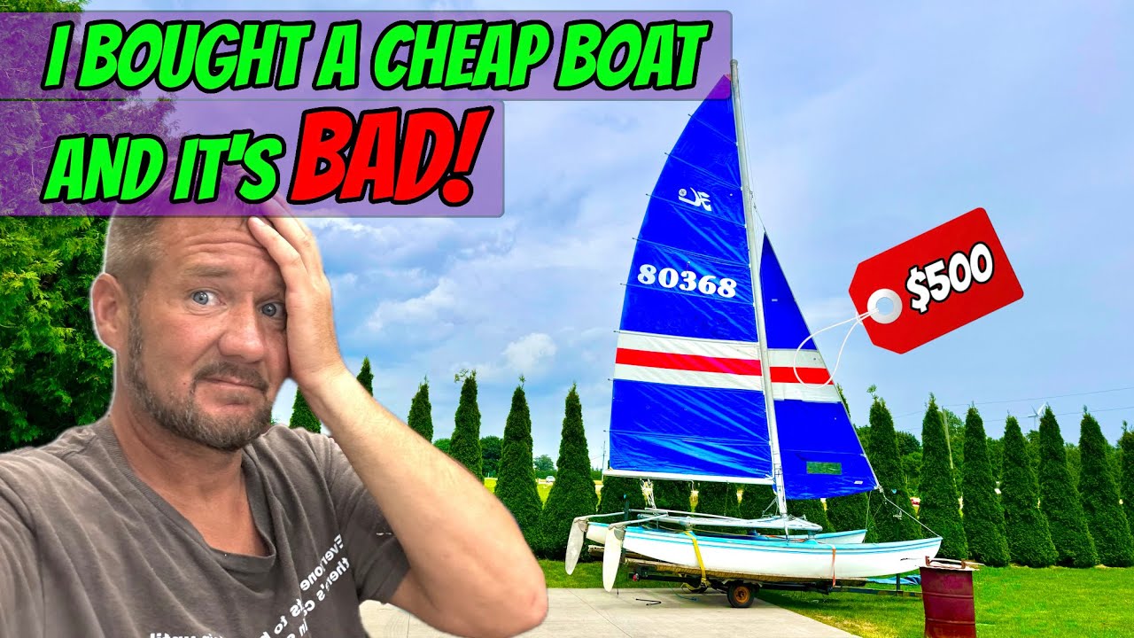 Barca cu pânze ieftină are atâtea probleme - Ep 285 - Lady K Sailing