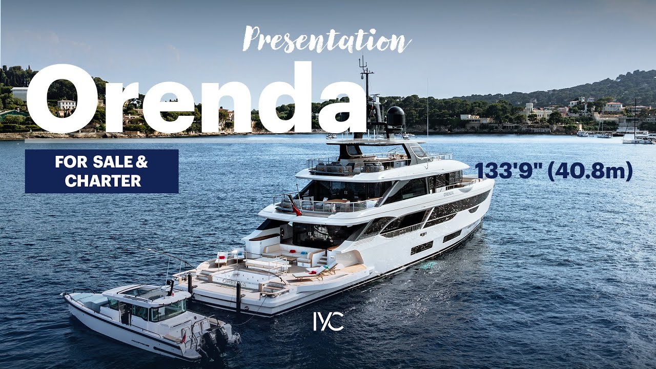 ORENDA I Nou-nouț 134" (40,8m) Benetti Oasis I De vânzare și închiriat cu IYC