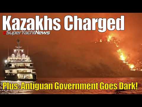 Grecia acuză kazahii pentru incendierea unui superyacht |  SY News Ep347