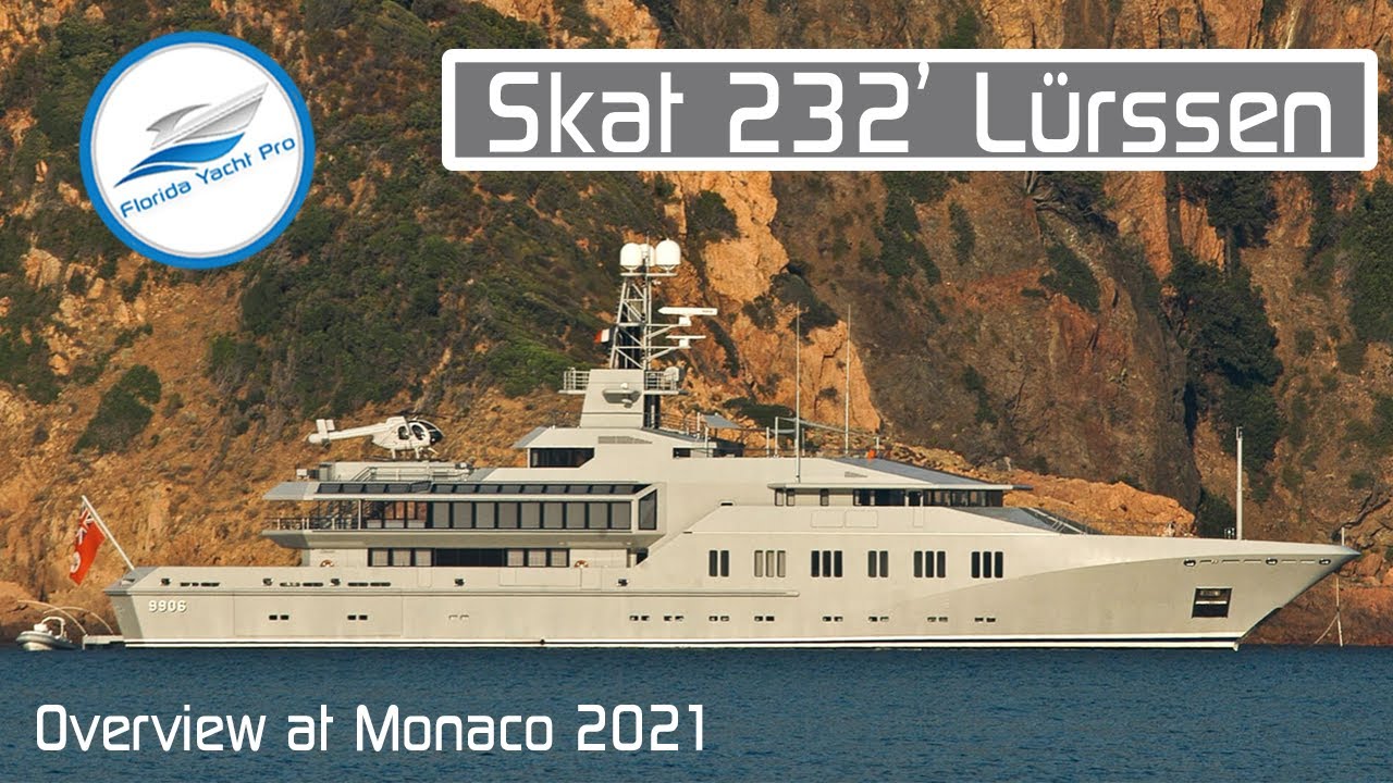 232' Lürssen Skat Prezentare generală la Monaco Yacht Show 2021 - Refit în 2021 |  Prezentare generală a superyacht-ului