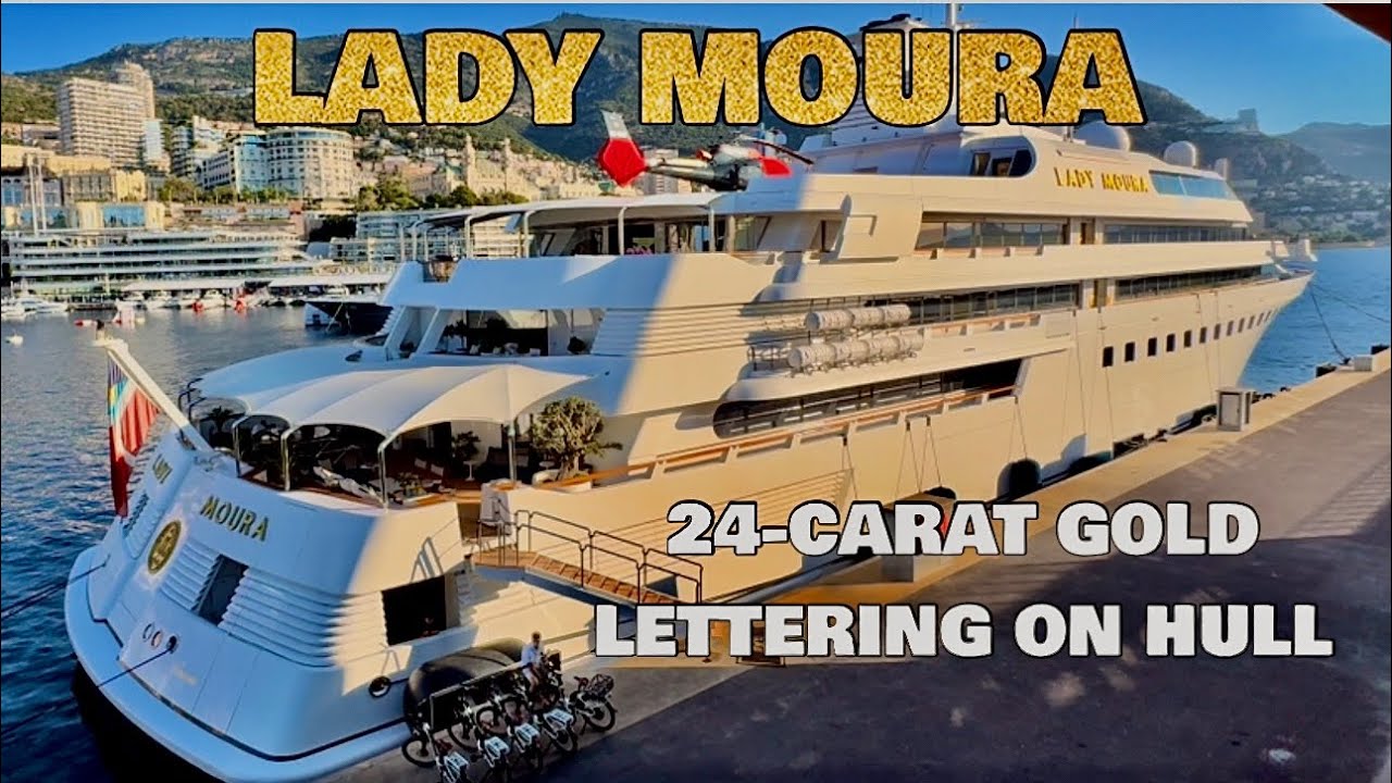 Întoarcerea LADY MOURA „The Century Yacht” deținut de Ricardo Benjamín Salinas Pliego în Monaco MC