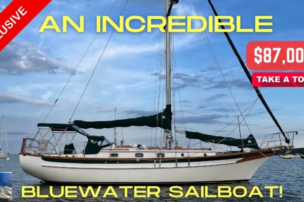 Un incredibil Bluewater SAILBOAT!  Acest Cabo Rico 38 este uimitor la 87.000 USD!  TUR EXCLUSIV COMPLET!