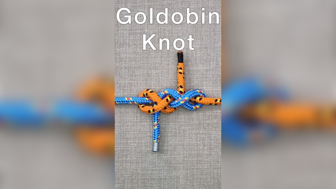 Nodul Goldobin.  #nod #diy #alpinism #hobby #frânghie