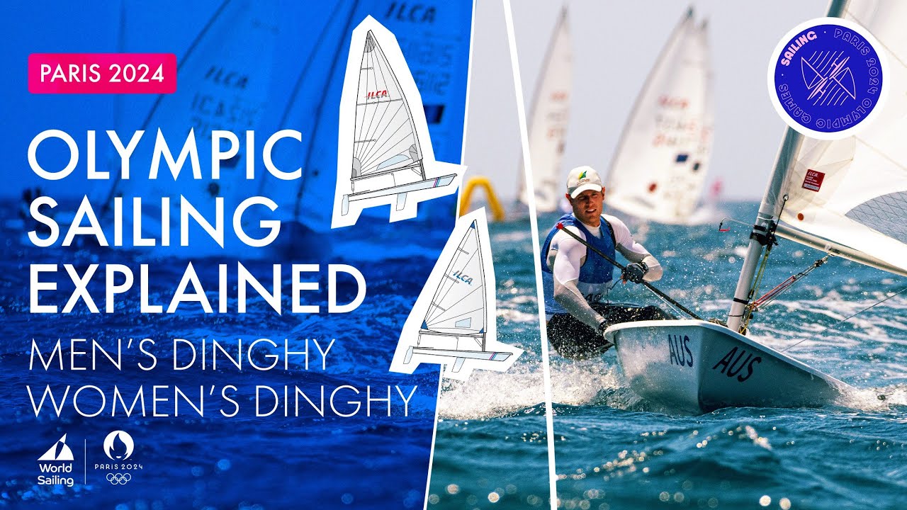 Dinghy pentru bărbați și femei |  Navigația Olimpică explicată