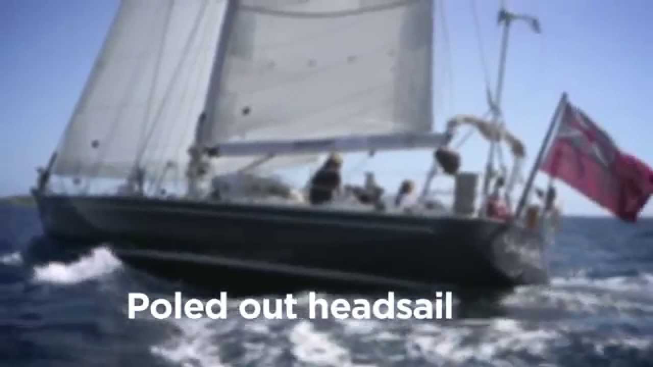 Cum să navighezi în aval de vânt cu vela de cap înclinată – Yachting World Bluewater Sailing Series