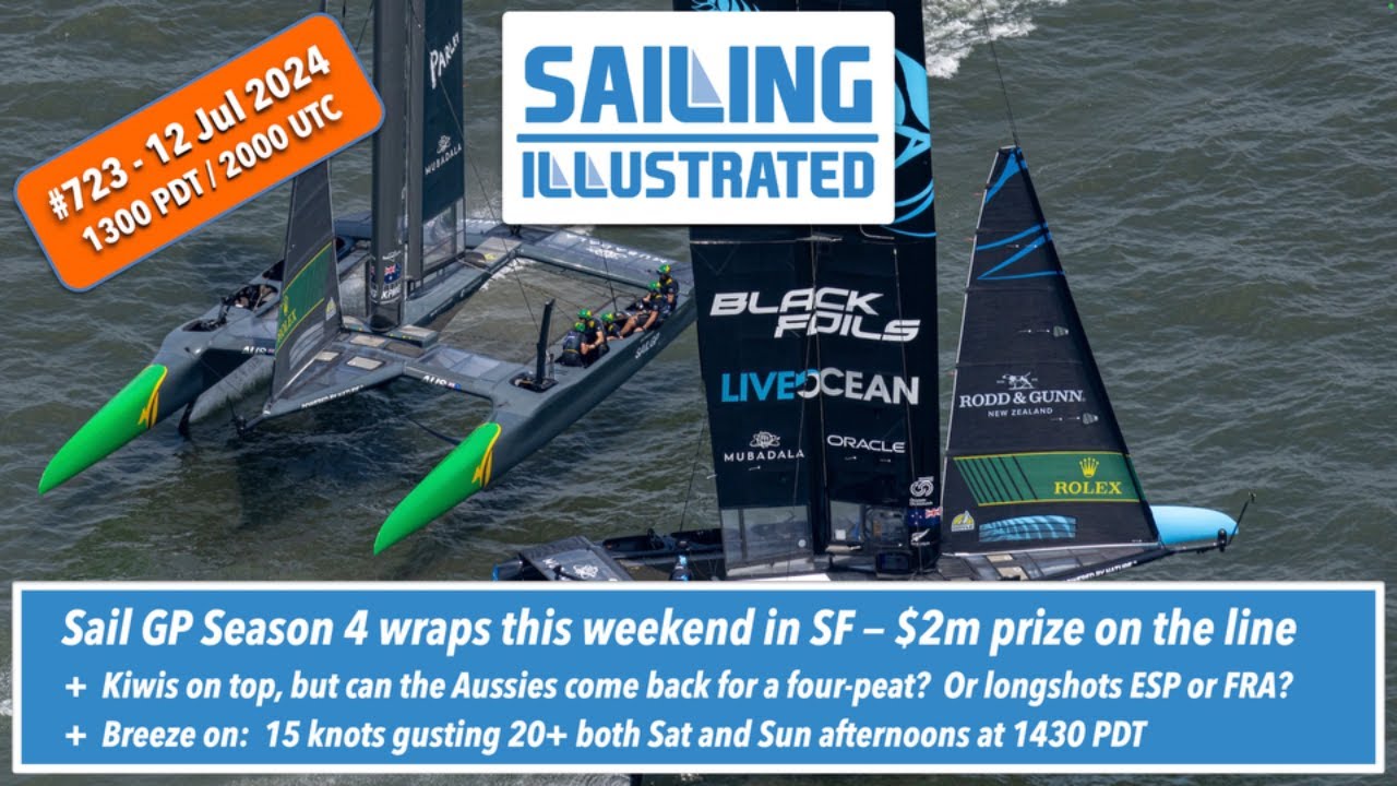 SI #723 — Va termina echipa Kiwi Sail GP a lui Pete Burling în top în SF în acest weekend?