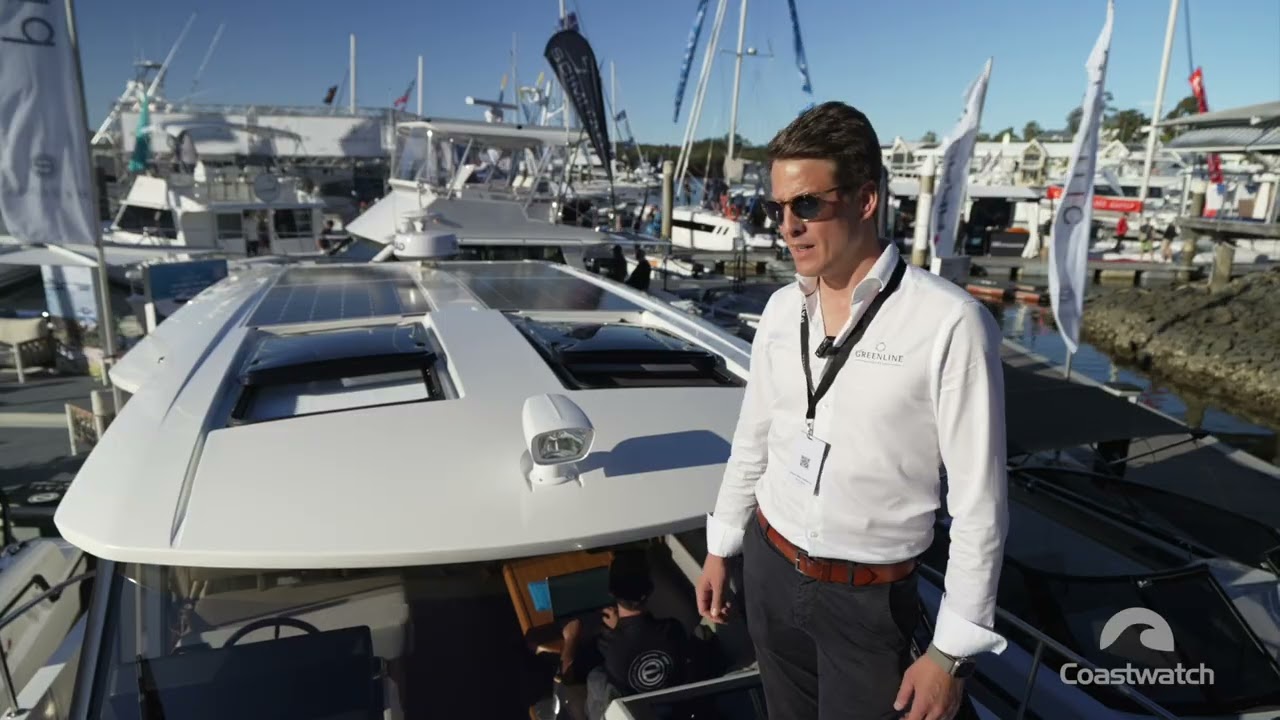 Greenline Hybrid Electric Yachts - Interviu la Sanctuary Cove Boat Show