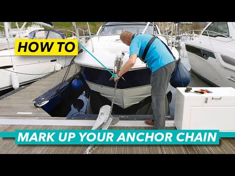 Cum să vă marcați lanțul de ancore |  Barcă cu motor și iahting