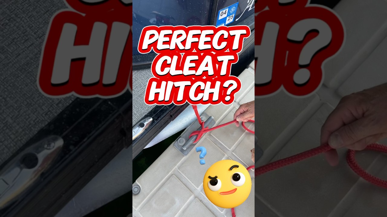 Cum să legați un nod de cârlig, tutorial pas cu pas #shorts #boating #Boat #sailing #fyp #capcut