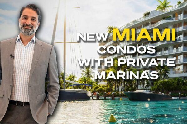 Cele mai bune apartamente noi din Miami cu porturi private și baloane pentru bărci