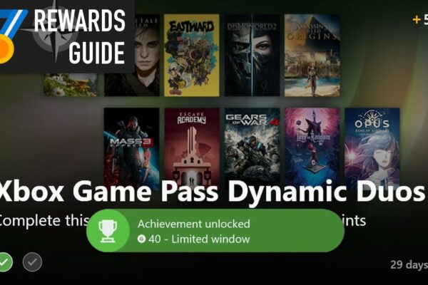 Dynamic Duos (Top 10) Ghid pentru carduri perforate Xbox Game Pass pentru recompense Microsoft - Unravel Two