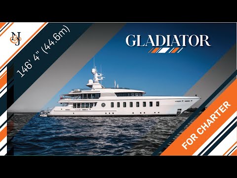 M/Y GLADIATOR pentru Charter |  146' 4” (44,6 m) Feadship Yacht