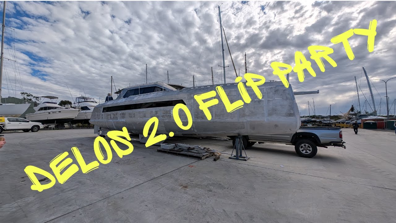 Delos 2.0 Flip Party și prima mea privire asupra unui catamaran de croazieră din aluminiu Sailing Performance