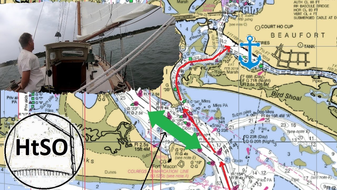 În și afară din Beaufort Under Sail;  la Capul Hatteras |  Ep.  259