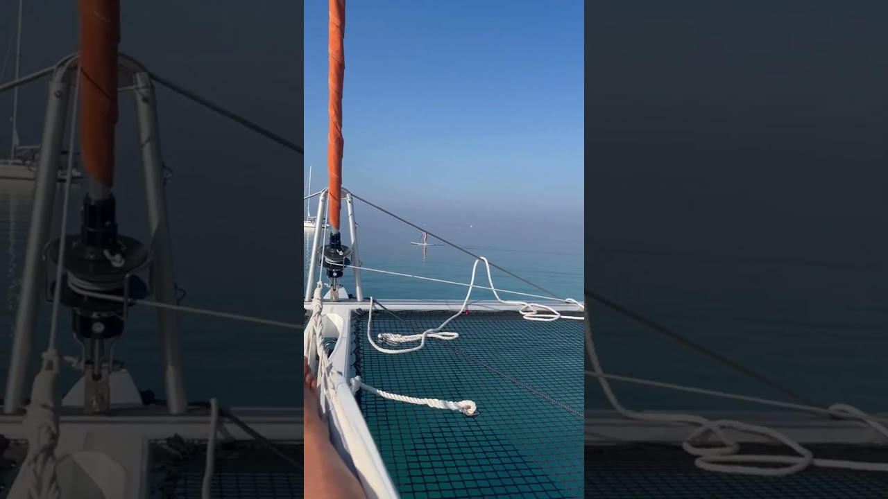 Răcire pe catamaran în timp ce navighează în Croația - Alitis Yachting