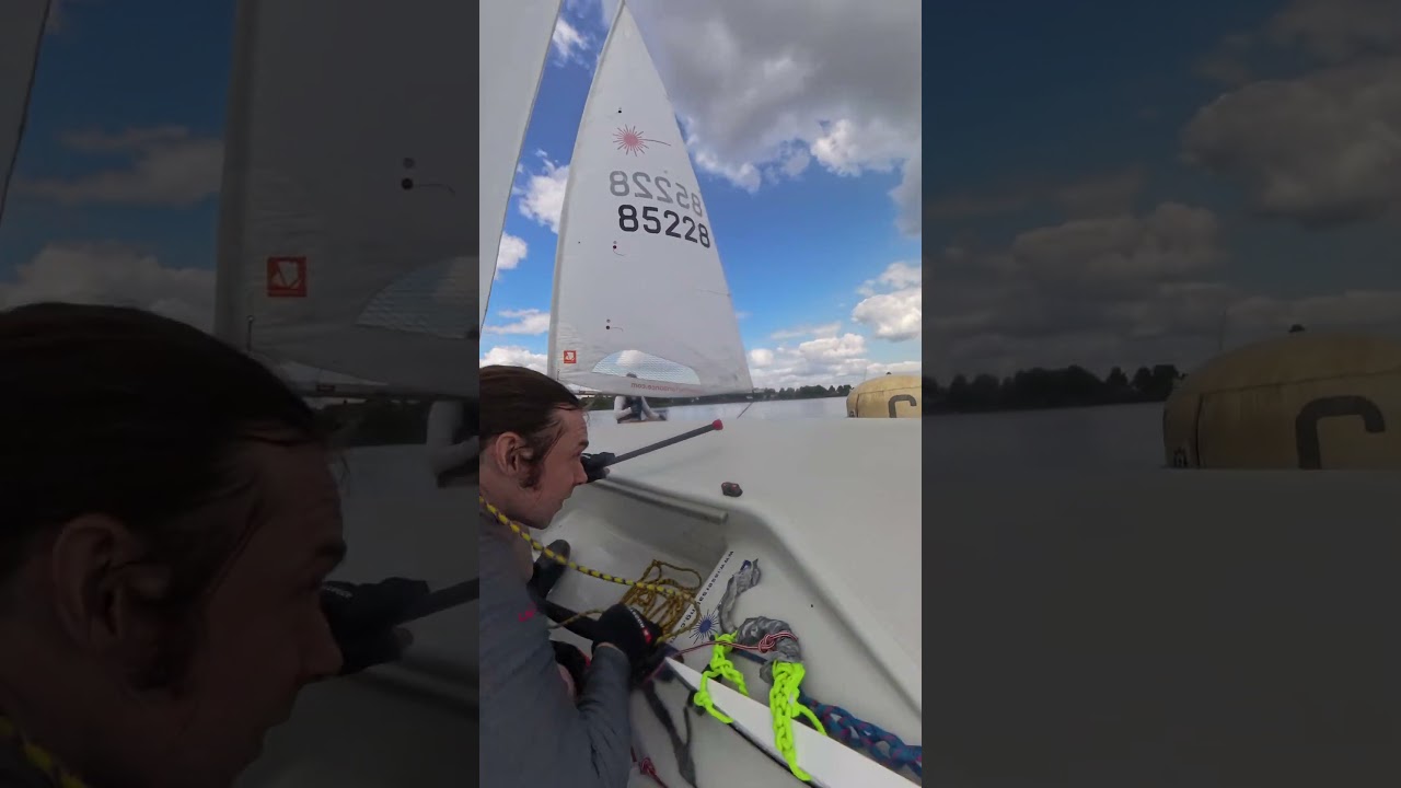 Incident la Windward Mark #ilca #sailboatracing #sailing #sailracing