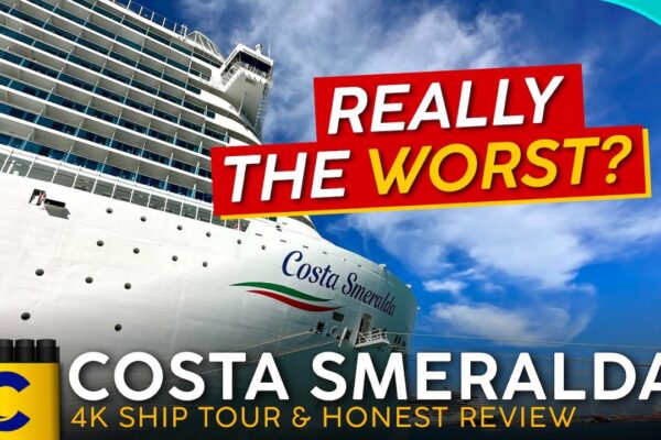 COSTA SMERALDA 🛳 7 Nopți în Marea Mediterană【Tur de navă nesponsorizat 4K și recenzie de croazieră】Merită banii?!