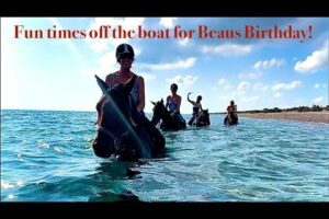 Episodul 207 - Înot cu caii de pe barcă de ziua lui Beaus în Rodos, Grecia!