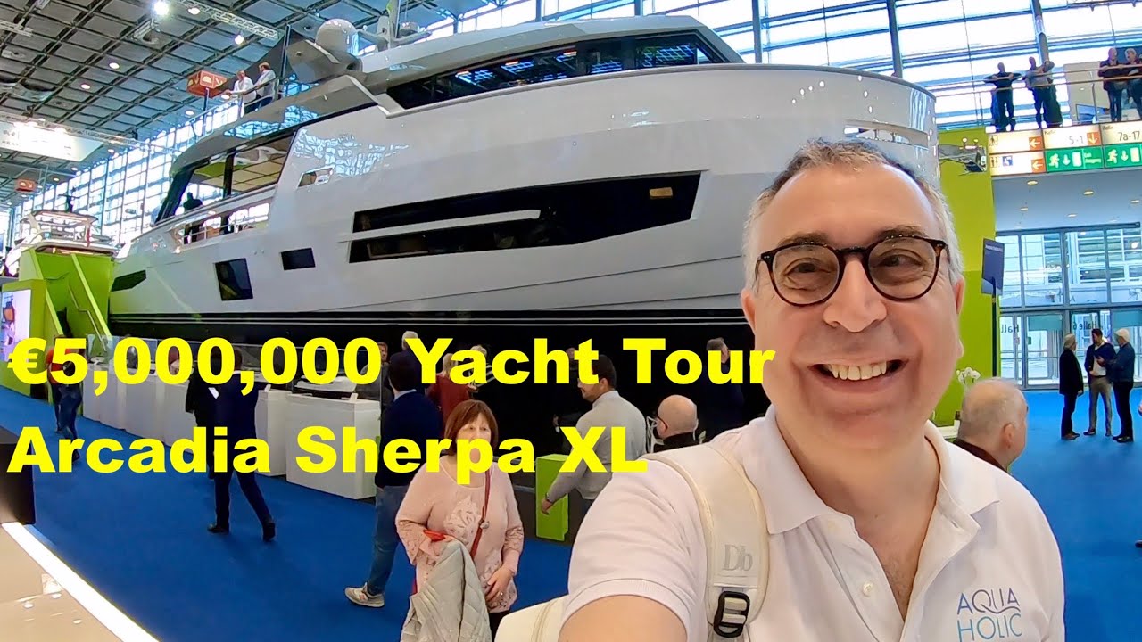 Tur cu iaht de 5.000.000 €: Arcadia Sherpa XL