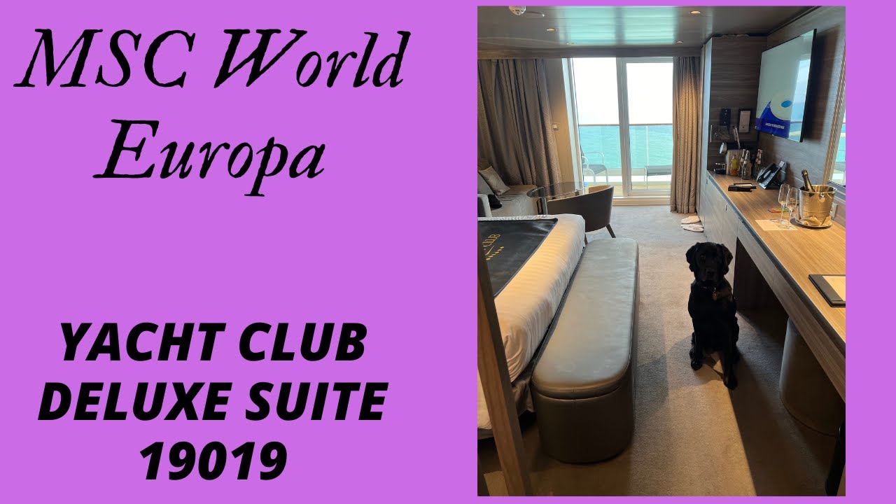MSC World Europa YACHT CLUB Deluxe Balcony Suite 109019 Recenzie