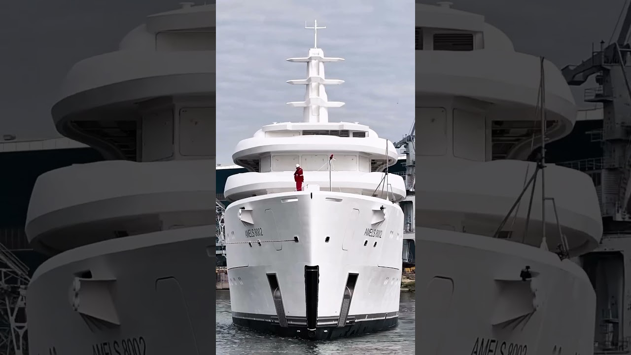 S-a lansat superyacht-ul Hull of Amels 80 Ediții limitate