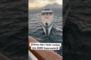 Yacht-ul lui Steve Jobs S-A PRĂBUT😳