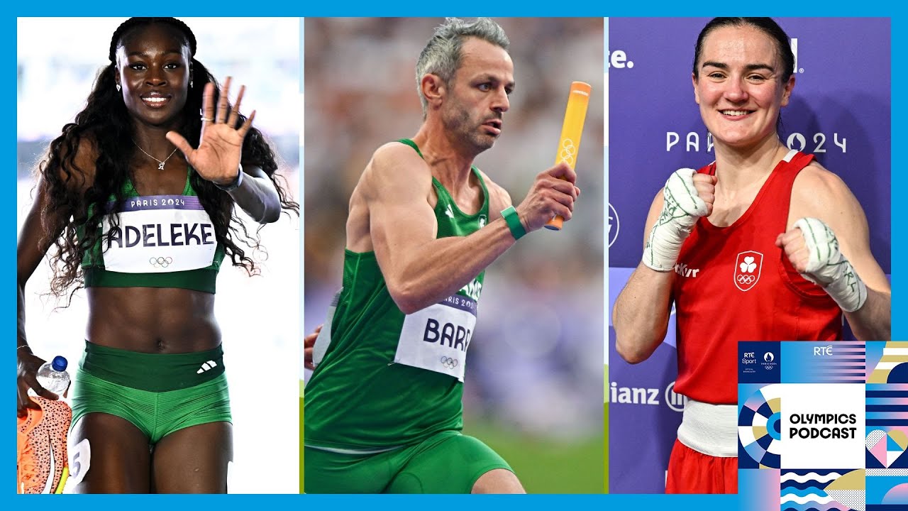 Tom Barr la ștafetă, Adeleke și finala de 100 m; Eric Donovan despre Kellie Harrington | Podcastul Jocurilor Olimpice RTÉ