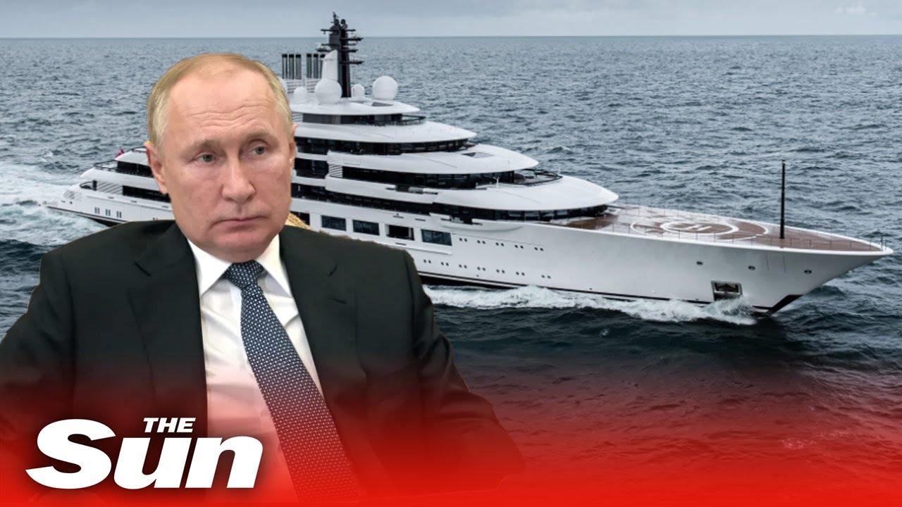 În interiorul super-yacht-ului lui Putin de 500 de milioane de lire sterline, complet cu suporturi pentru role de toaletă GOLD - Exclusiv mondial