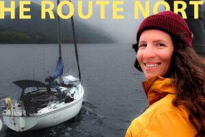 Navigare către Alaska 1.000 nm de-a lungul rutei pasajului interior | A&J Sailing S4E3 The Route North