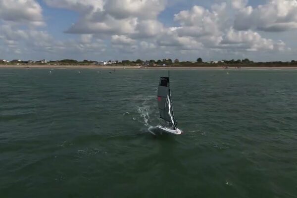 Birdyfish Dunkirk vântul de vest 17kts rafale până la 24kts
