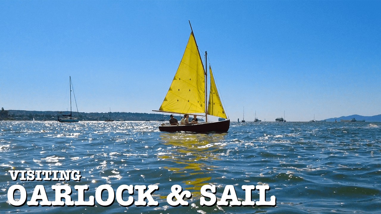 Clubul de bărci din lemn din Vancouver - Oarlock and Sail: construirea și navigarea cu barca cu pânze emblematică Gannet