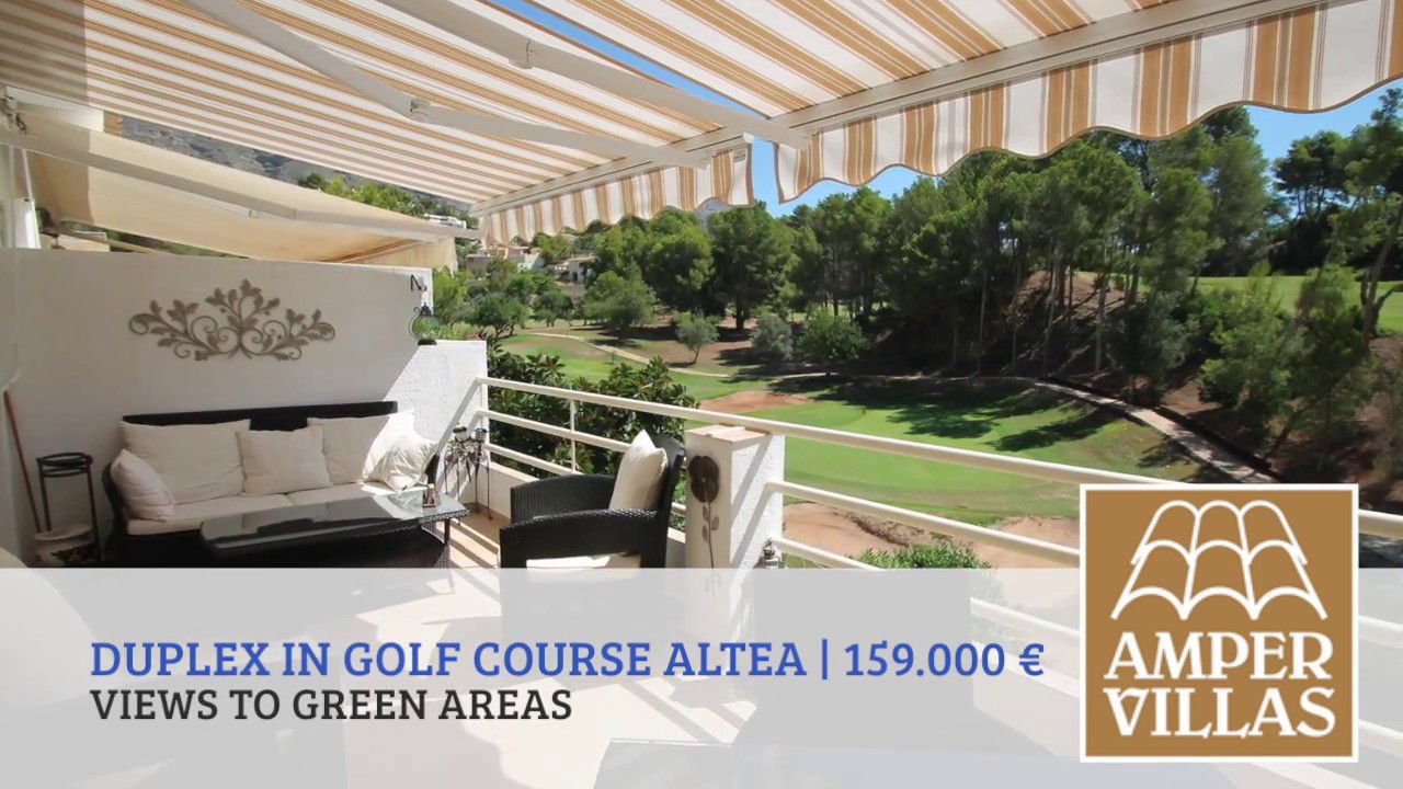 Apartament Duplex pe terenul de golf Don Cayo din Altea (A348)