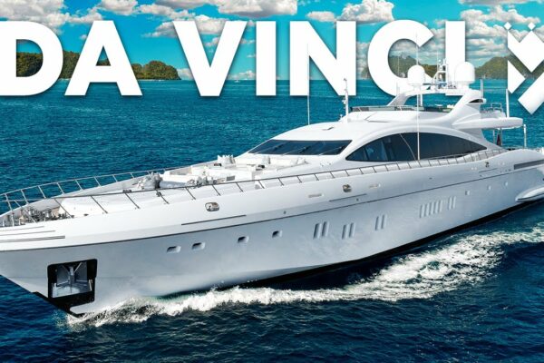 DA VINCI - Distracție pe un superyacht spectaculos în sudul Franței!