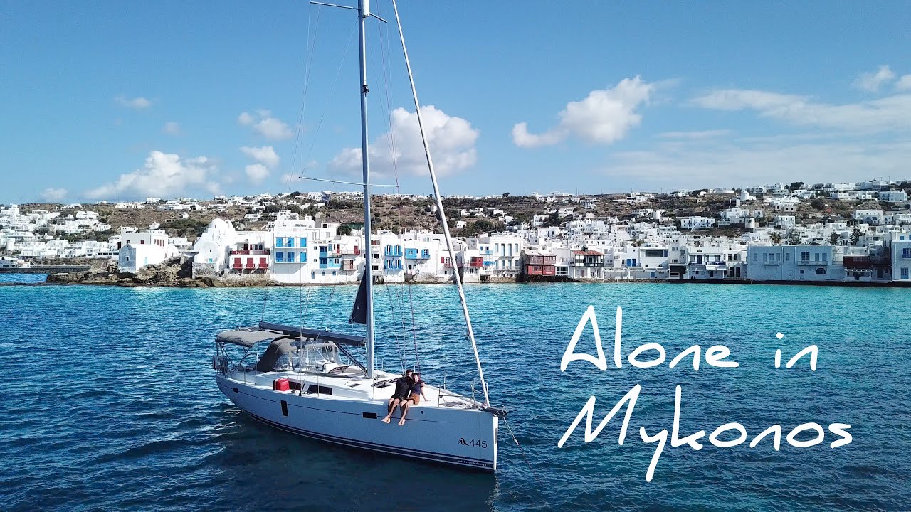38. CE BUN ESTE ASTA! Navigare spre Mykonos și Delos în insulele grecești | Singur în Mykonos | Grecia
