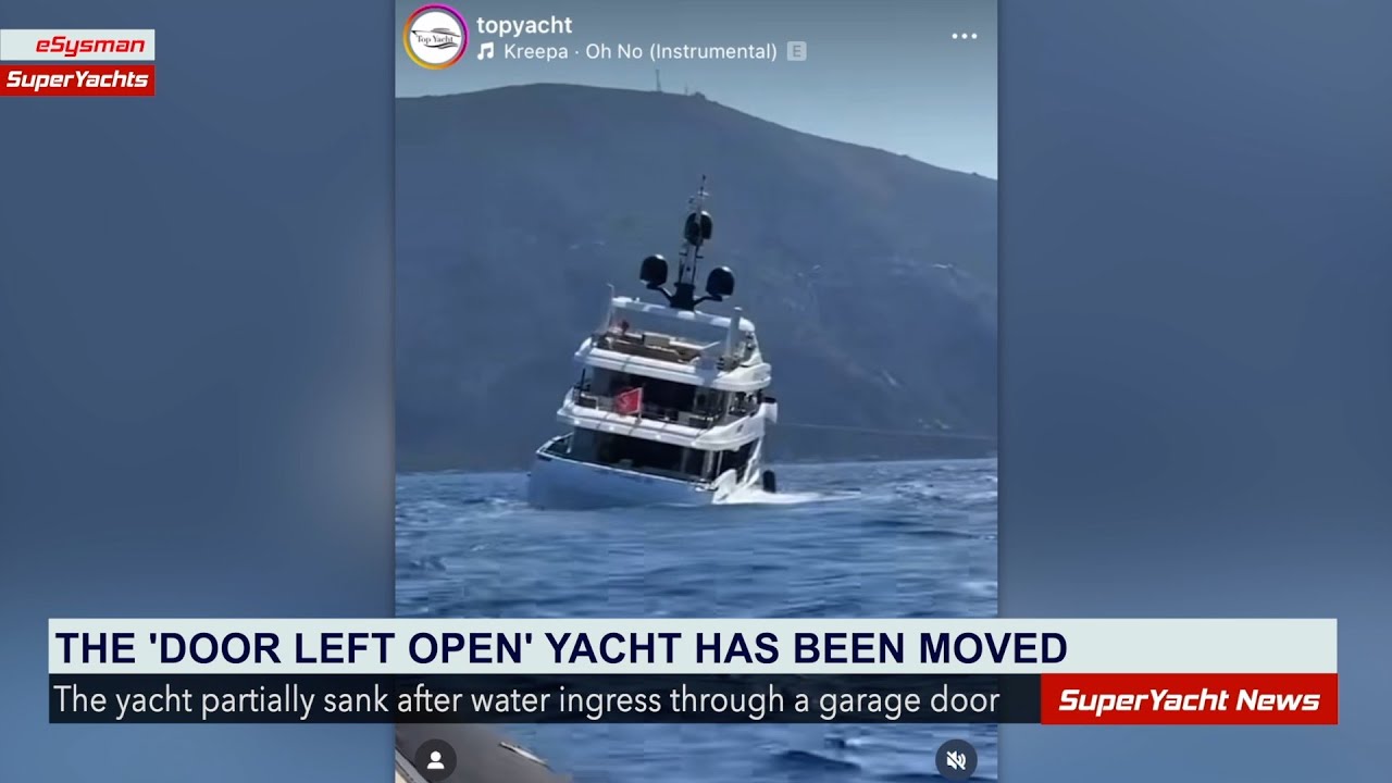 Superyacht-ul „Ușile deschise” se mută din nou! | Clipuri SY