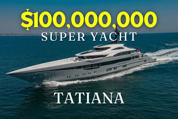 SUPERYACHT TATIANA - În interiorul Palatului Plutitor al Luxului de 100.000.000 USD.