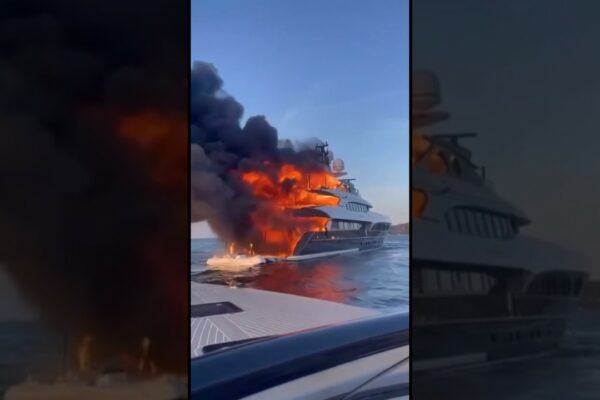 Yacht on Fire SE CHUVETĂ 😱